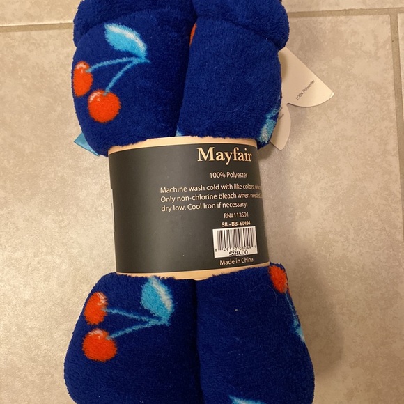 NWT sz M Mayfair plush lounge pants. Elastic waist w/ drawstring! - Picture 3 of 5